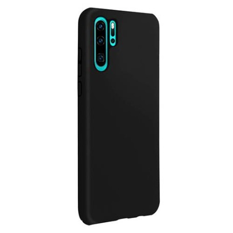 Funda de Silicona Negra Huawei P30 Pro (VOG-L29)