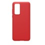 Funda de Silicona para Huawei P40 Roja