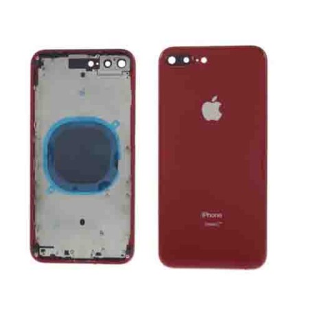 Carcasa Trasera para iPhone 8 Plus - Rojo