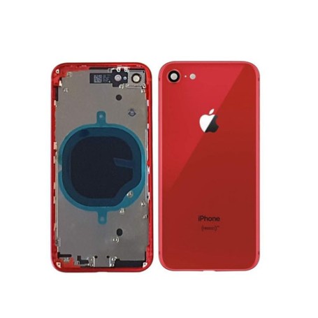 Carcasa Trasera para iPhone SE 2020 - Rojo