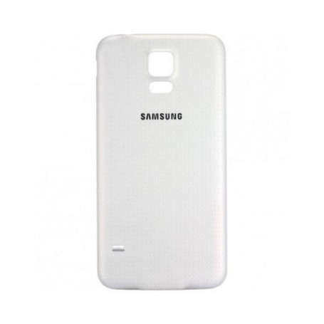 Tapa Trasera Original Samsung Galaxy S5, G900F Blanca