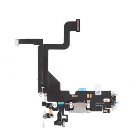 Flex Conector de Carga y Micro para iPhone 13 Pro Negro