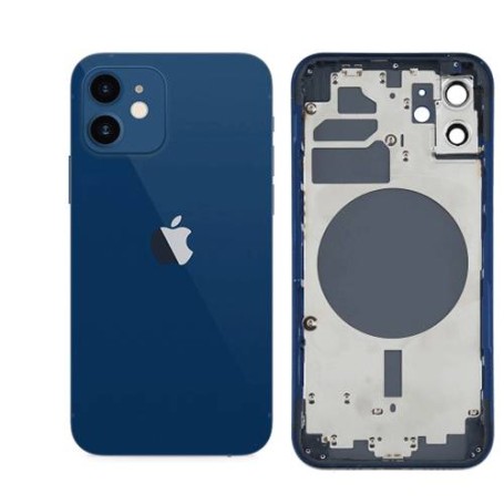 Carcasa Trasera Chasis para iPhone 12 mini Azul