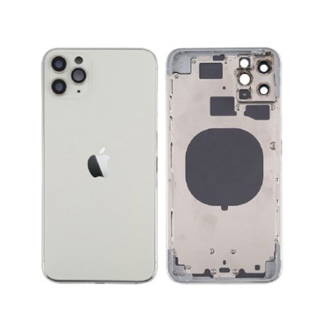 Carcasa Trasera Chasis para iPhone 11 Pro Max Blanco