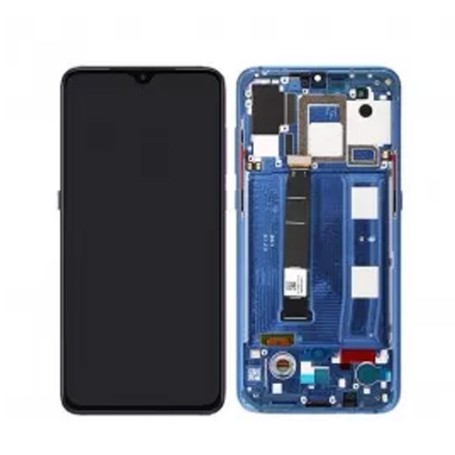 Pantalla Completa Original con Marco Xiaomi Mi 9 M1902F1G Azul