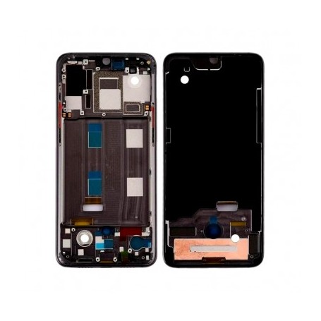 Marco Frontal, Carcasa Intermedia para Xiaomi Mi 9 Negra