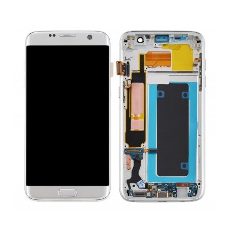 Pantalla Completa Original Samsung Galaxy S7 Edge, G935 Blanca