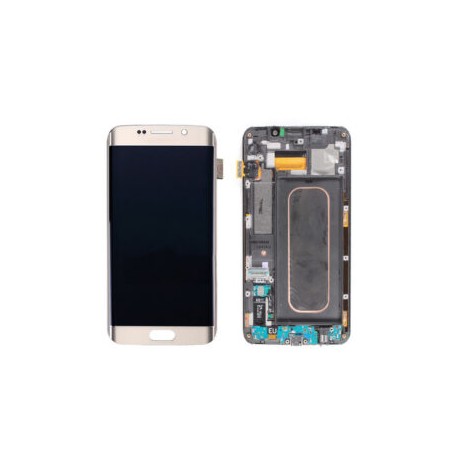 Pantalla Samsung Galaxy S6 Edge Plus, G928F + Flex de Carga Dorada