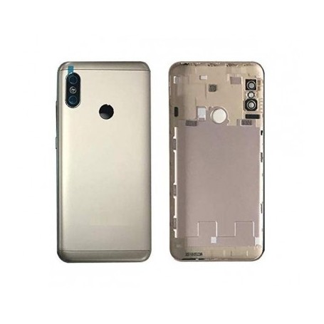 Tapa Trasera para Xiaomi Mi A2 Lite, Xiaomi Redmi 6 Pro Dorada