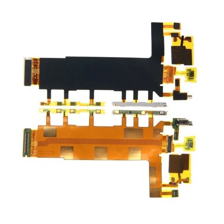 Flex Botones Laterales Sony Xperia Z3 D6603, D6616 (Swap)