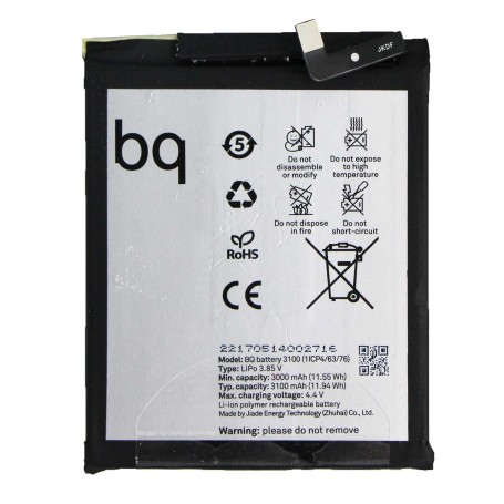 Bateria Bq Aquaris X, Bq Aquaris X Pro