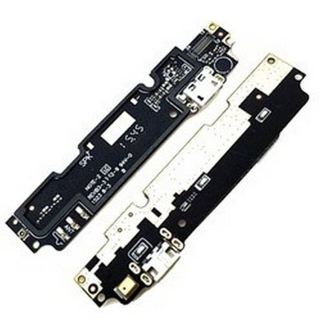 Placa con Conector de Carga y Microfono, Xiaomi Redmi Note 2