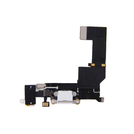 Flex Conector de Carga iPhone SE - Blanco