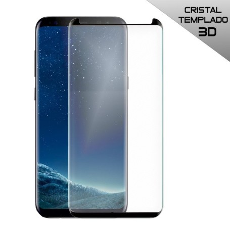 Cristal Templado Samsung Galaxy S8 PLUS 3D Negro