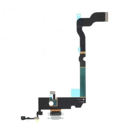 Flex Conector de Carga para IPhone XS Max Gris