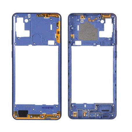 Carcasa Intermedia Samsung Galaxy A21s Azul