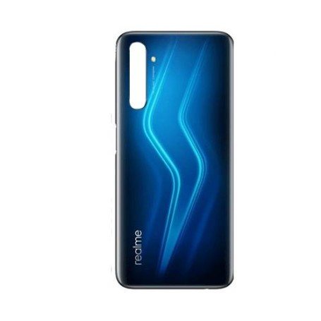 Tapa Trasera Realme 6 Pro Negro-Azul