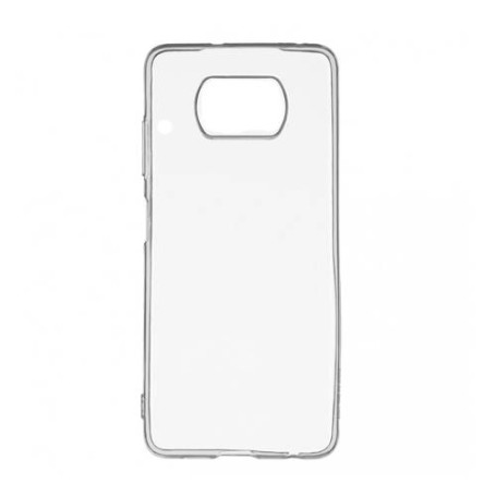 Funda de Silicona Transparente Premium para Xiaomi Poco X3