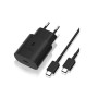 Cargador con Cable USB-C Samsung Original 25W Negro