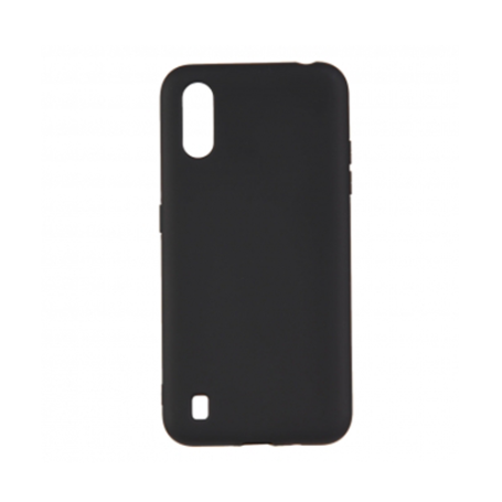 Funda Silicona Negra para Samsung Galaxy A01 (A015)