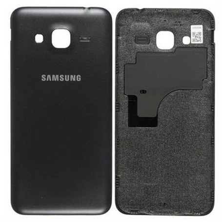 Tapa Trasera Samsung Galaxy J3 2016, J320 - Negro