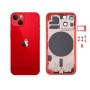 Carcasa Trasera Chasis para iPhone 13 Mini Rojo