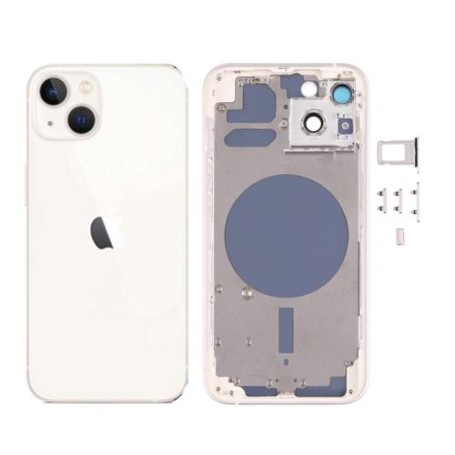 Carcasa Trasera Chasis para iPhone 13 Mini Blanco