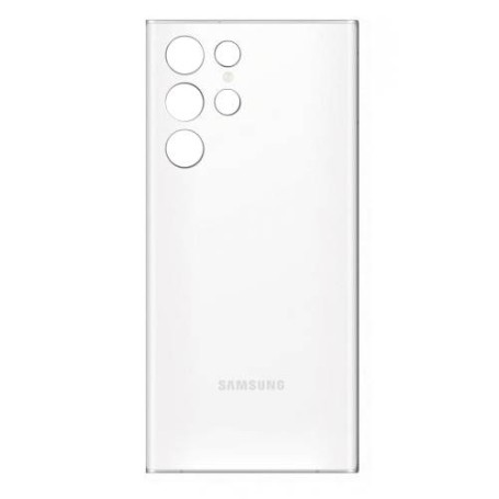 Tapa Trasera de Bateria para Samsung Galaxy S22 Ultra Blanca