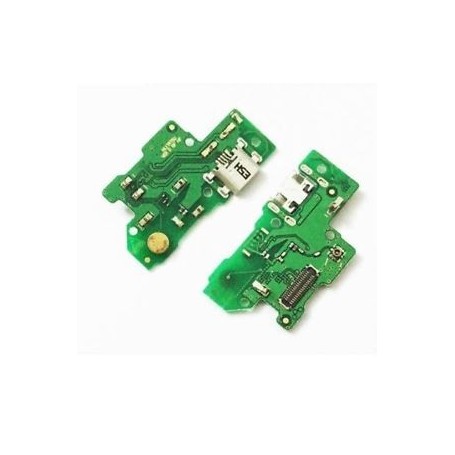 Placa Auxiliar con Conector de Carga y Microfono Huawei Y7 2017, Y7 Prime 2017