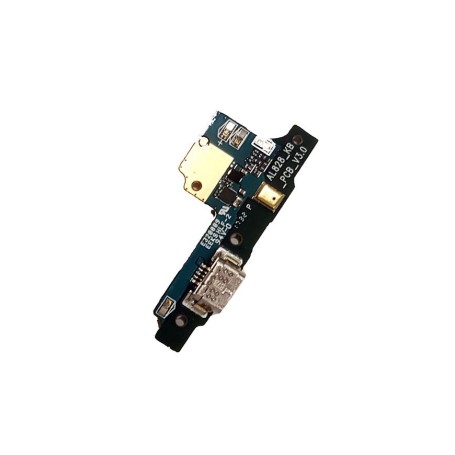 Placa con Conector de Carga y Microfono  Huawei Y6 2017